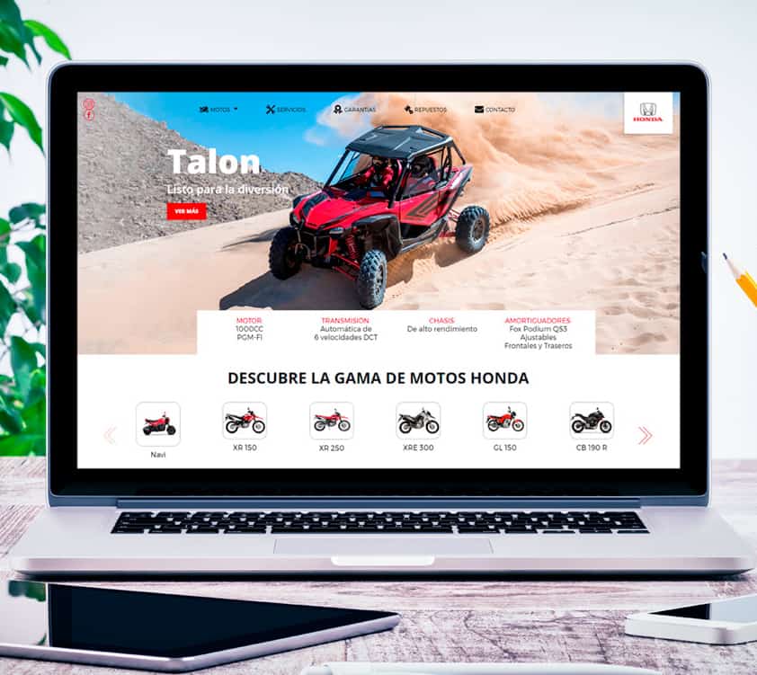 Desarrollo Web Honda Motos 1 Desarrollo Web Honda Motos 1