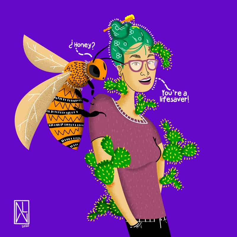 Ilustración ¿Honey?, You ´re a lifesaver! 1 Ilustración ¿Honey?, You ´re a lifesaver! 1