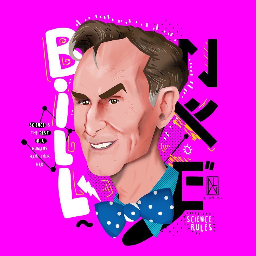 Diseño Gráfico - Bill Nye