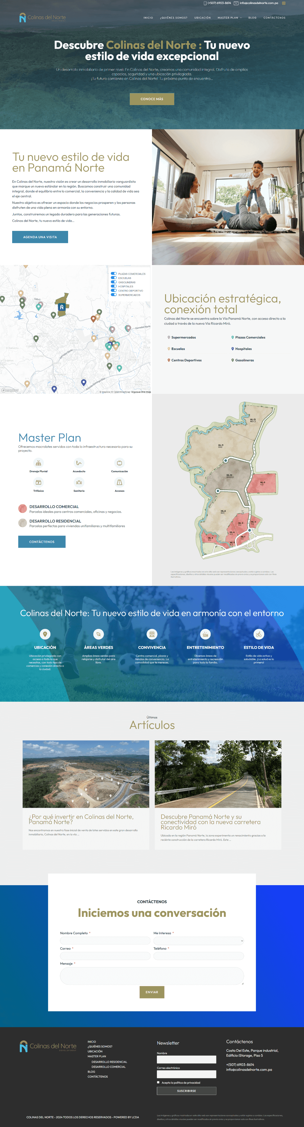 Diseño Web - Desarrollo Web para Colinas del Norte: Un Estilo de Vida Digital Vanguardista Diseño Gráfico - Desarrollo Web para Colinas del Norte: Un Estilo de Vida Digital Vanguardista
